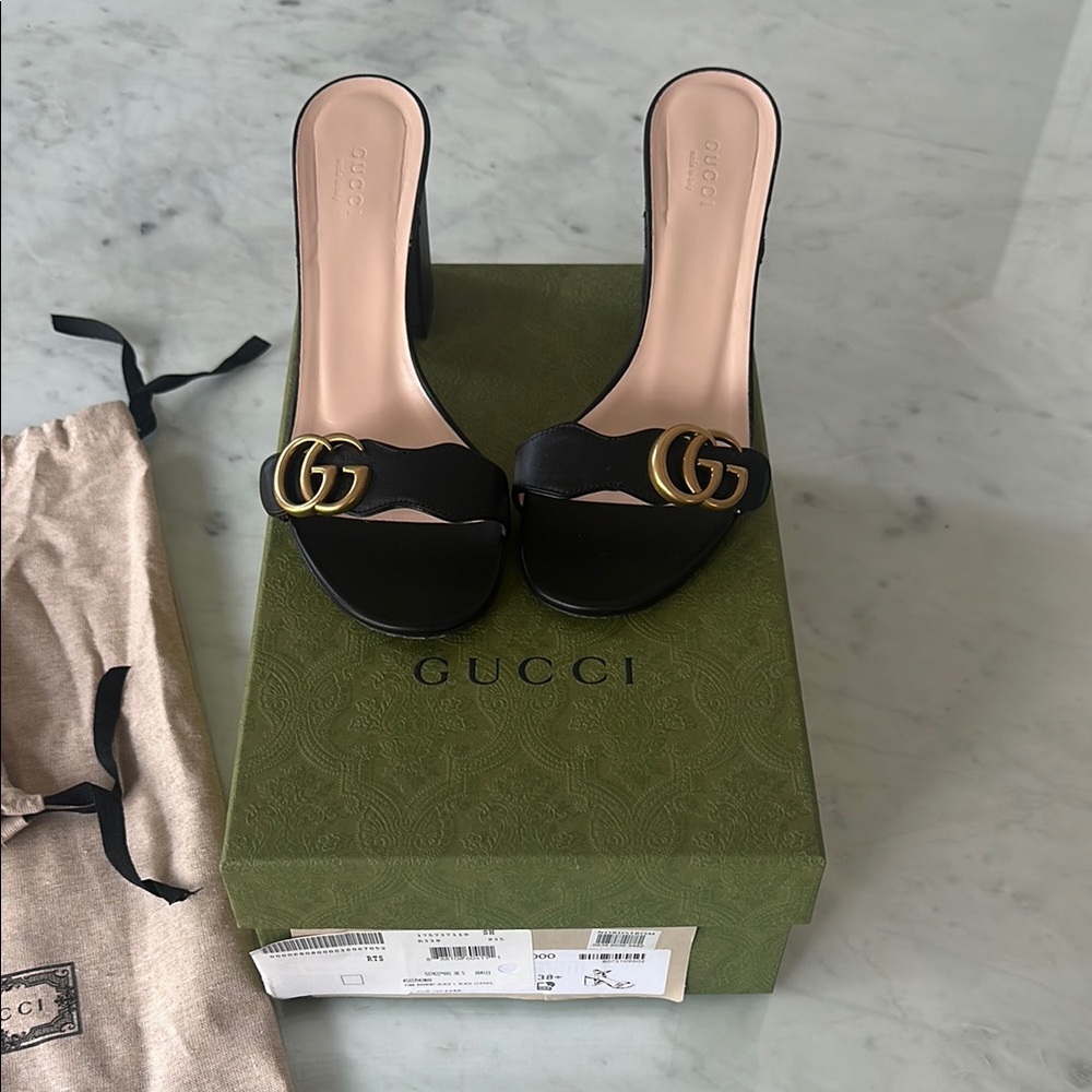 Gucci GG Quarter Strap Sandal